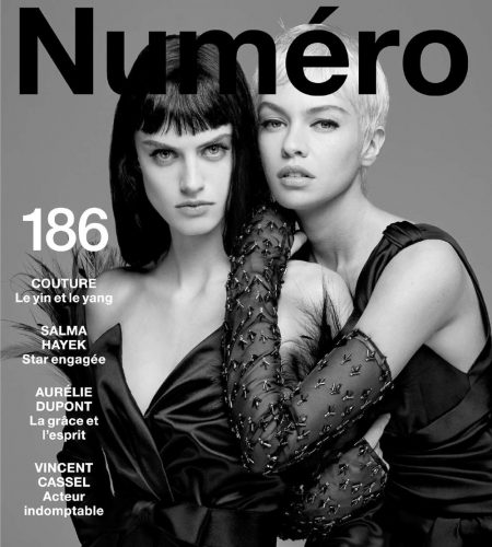 Numéro September 2017 Sarah Brannon and Stella Maxwell by Anthony Maule