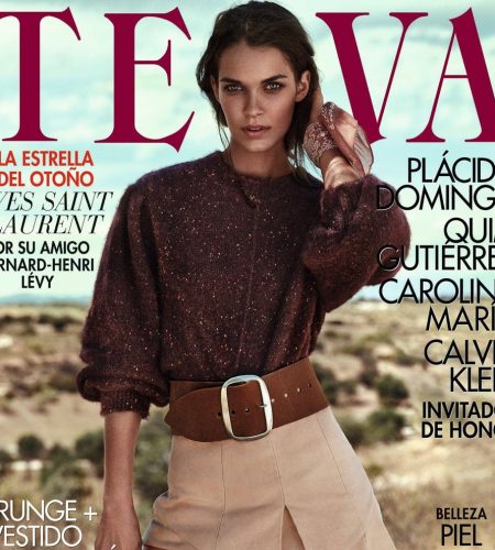 Telva Magazine October 2017 Gara Arias by Jonathan Segade