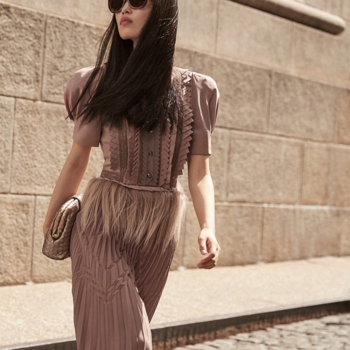 ELLE X Bottega Veneta Fall Street Style Trends by David Roemer