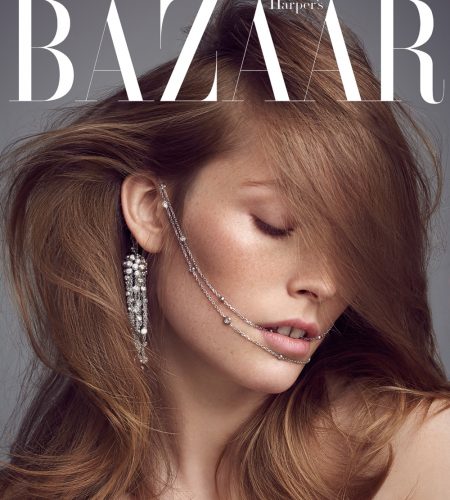 Harper’s Bazaar Czech November 2017 Caroline Lossberg by Andreas Ortner