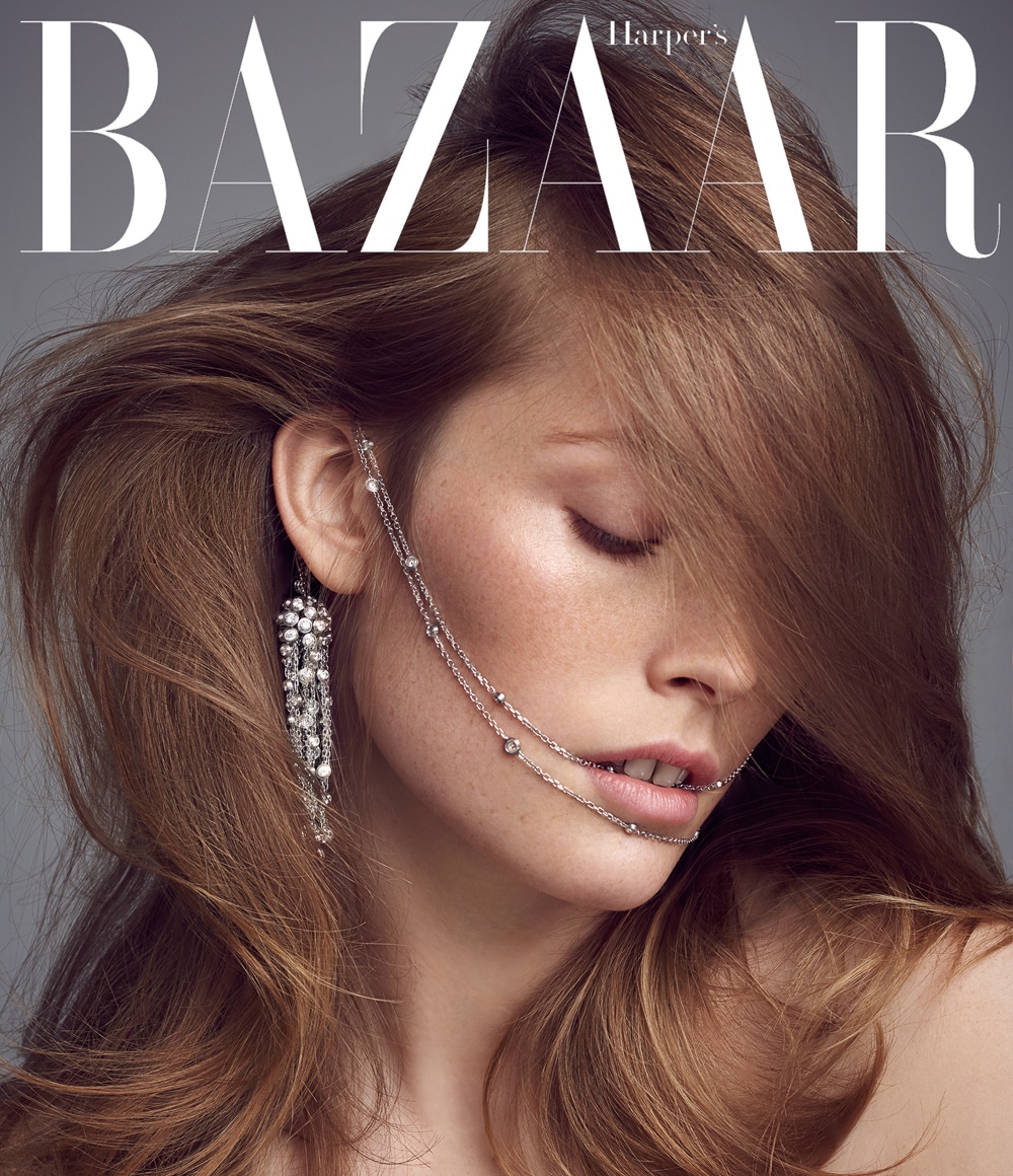 Harper’s Bazaar Czech November 2017 Caroline Lossberg by Andreas Ortner