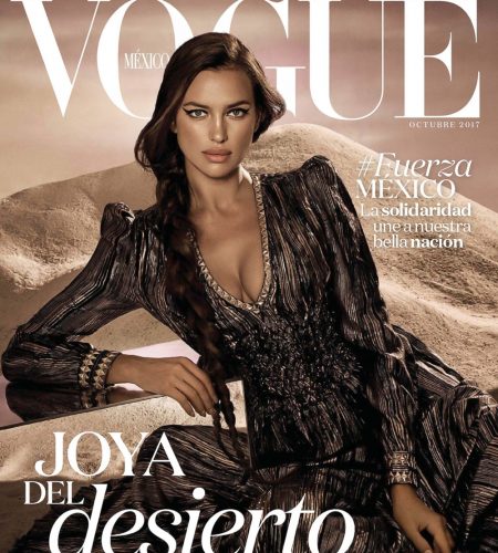 Vogue Mexico October 2017 Irina Shayk by Jason Kibbler