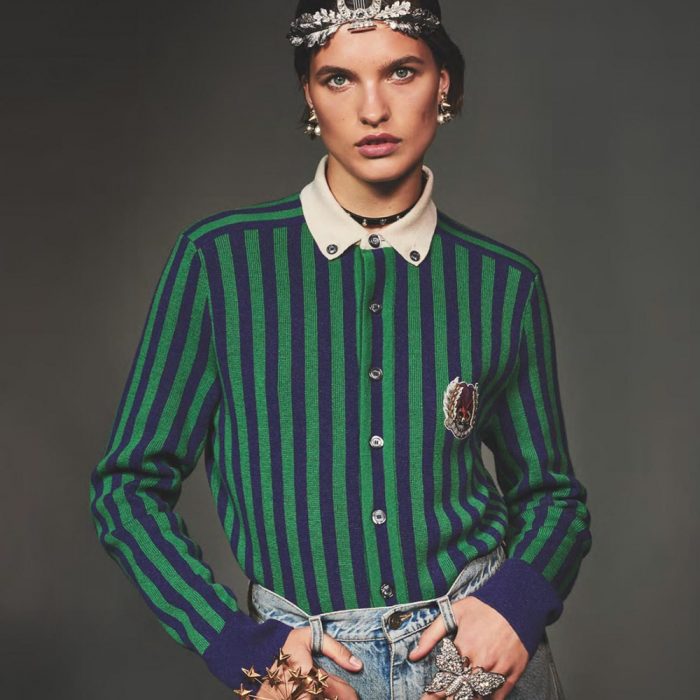 Vogue UK October 2017 Julia van Os by Liz Collins