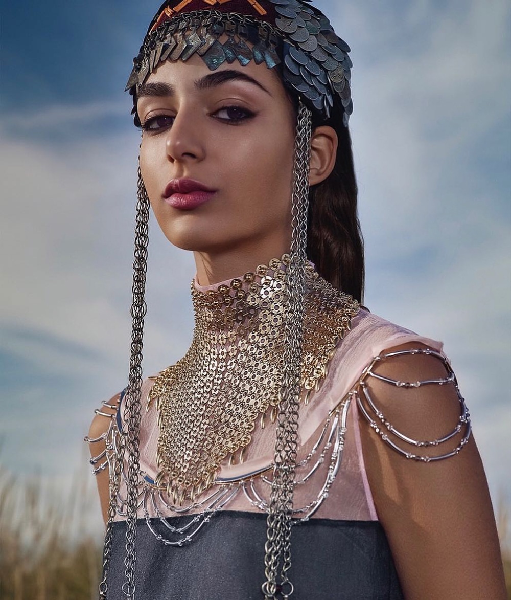Vogue Arabia December 2017 Nora Attal by Emma Summerton