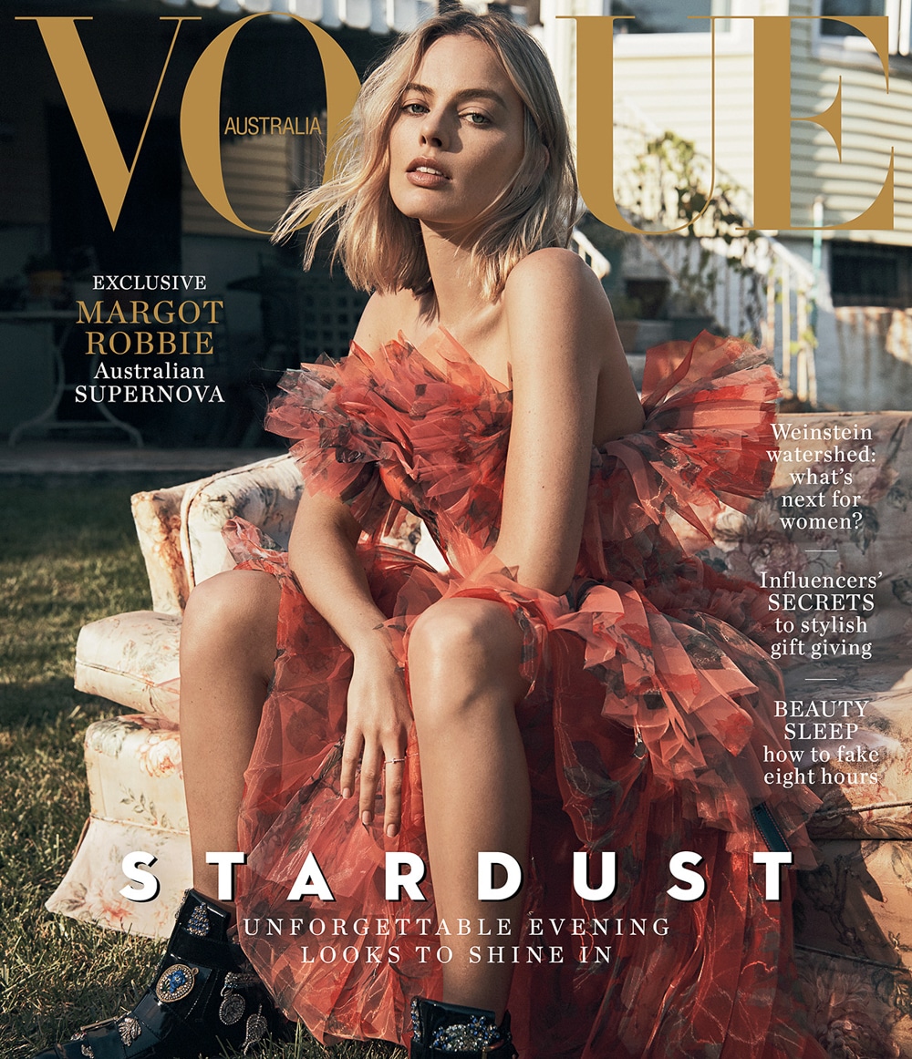 Vogue Australia December 2017 Margot Robbie by Lachlan Bailey