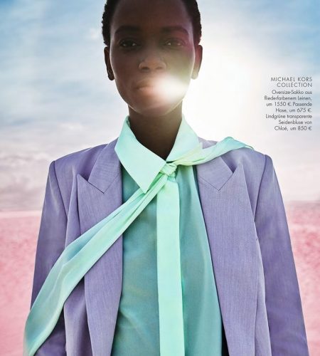 ELLE Germany February 2018 Herieth Paul by Enrique Badulescu