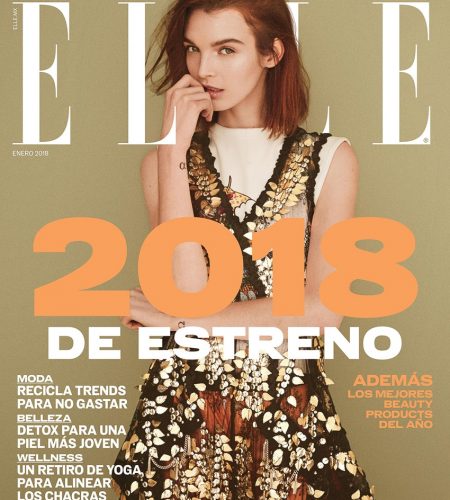 ELLE Mexico January 2018 Richie Hines by Felix Wong