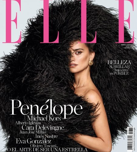 ELLE Spain February 2018 Penelope Cruz by Xavi Gordo