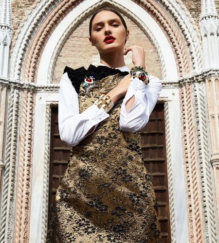 Glamour Mexico January 2018 Denisa Kucik by Enrique Vega