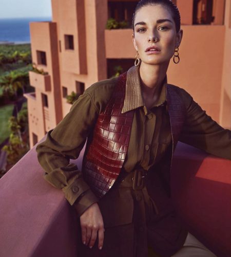 Harper’s Bazaar February 2018 Ophelie Guillermand by Marcin Tyszka