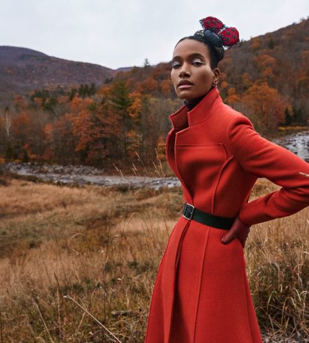 Harper’s Bazaar Kazakhstan January 2018 Arlenis Sosa by Caleb & Gladys
