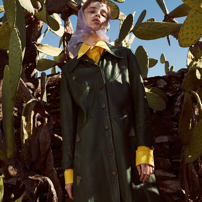 ELLE Croatia March 2018 Masha Demekhina by Carlos Teixeira