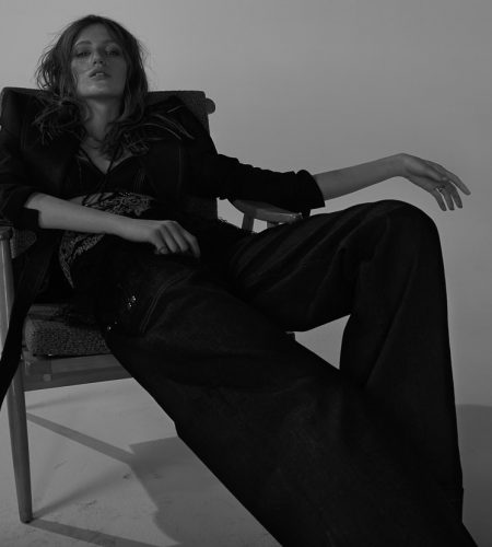 ELLE Czech March 2018 Linda Novotna by Andreas Ortner