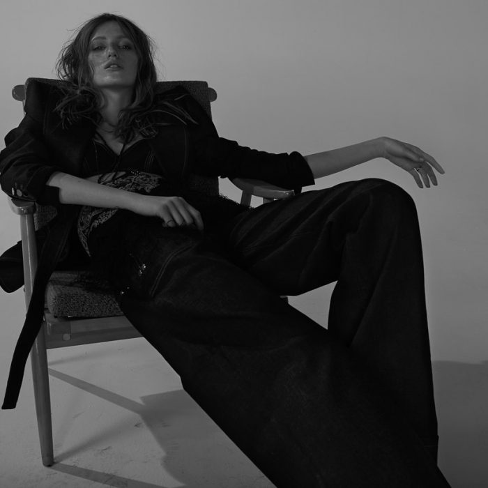 ELLE Czech March 2018 Linda Novotna by Andreas Ortner