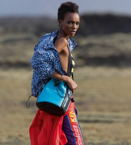 ELLE UK March 2018 Herieth Paul by Hans Feurer