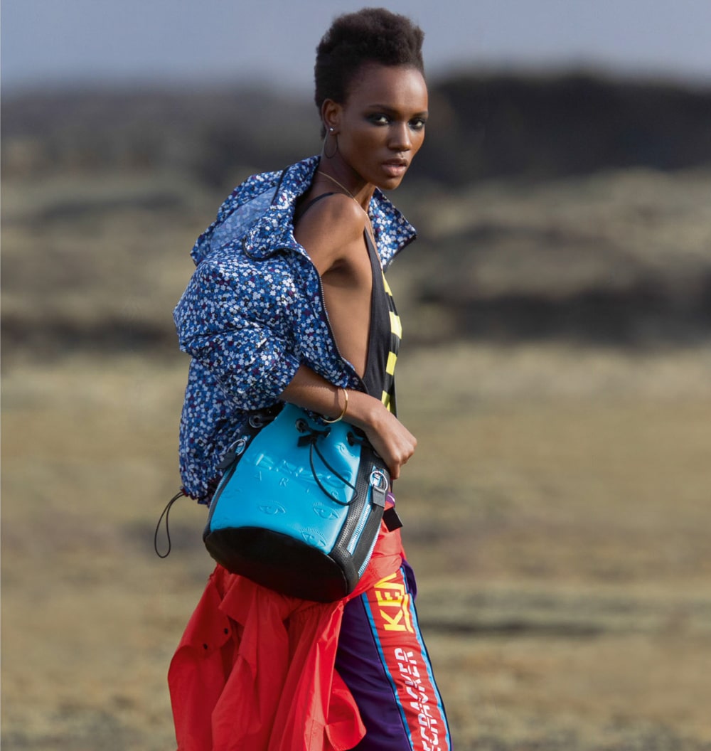 ELLE UK March 2018 Herieth Paul by Hans Feurer