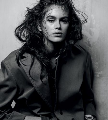 Interview Magazine March 2018 Kaia Gerber by Peter Lindbergh
