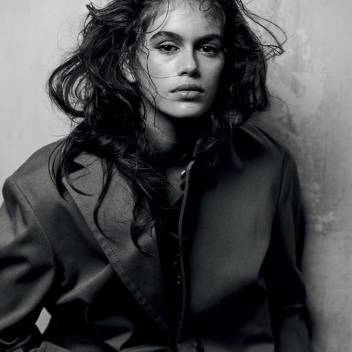 Interview Magazine March 2018 Kaia Gerber by Peter Lindbergh