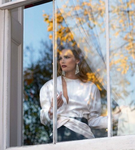 Porter Magazine Spring 2018 Edita Vilkeviciute by Virginie Khateeb