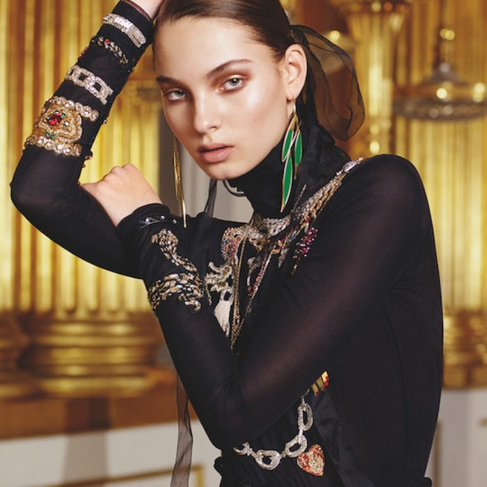 Vogue Arabia February 2018 Zhenya Migovych by Luis Monteiro