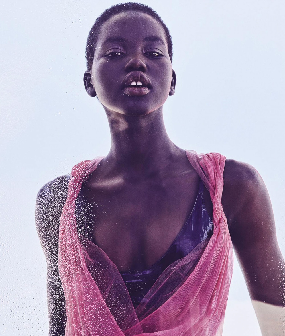 Vogue Australia March 2018 Adut Akech by Nicole Bentley