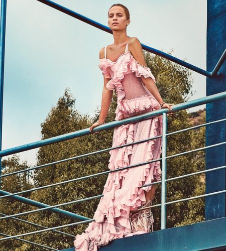 Vogue March 2018 Alicia Vikander by Steven Klein