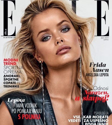 ELLE Slovenia April 2018 Frida Aasen by Caleb & Gladys