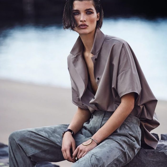 Harper’s Bazaar Germany April 2018 by Julia van Os by Marcin Tyszka