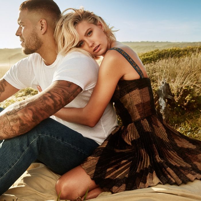 Marie Claire Australia March 2018 Buddy Franklin and Jesinta Franklin by Georges Antoni