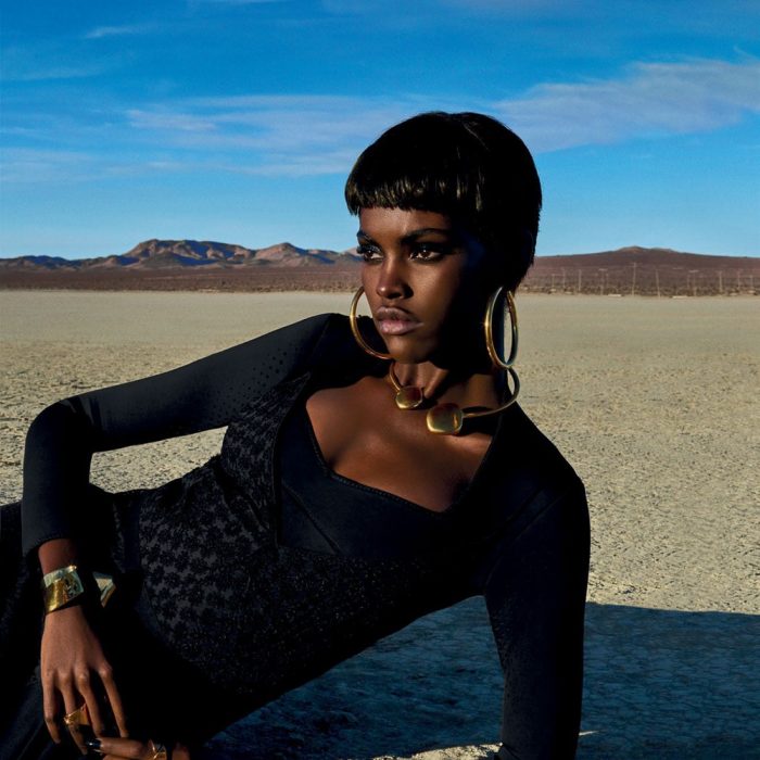 Vogue Arabia March 2018 Amilna Estevao by Jack Waterlot