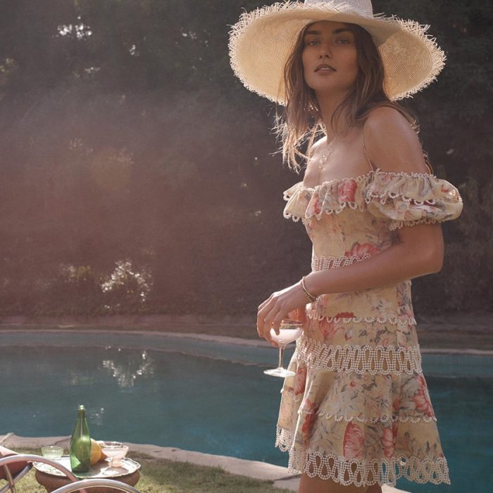 Zimmermann Summer Swim 2018 Andreea Diaconu by Andy Swartz