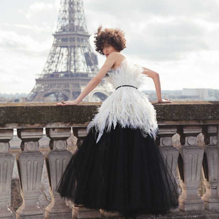 ELLE Brazil Haute Couture Dior 2018 Renata Scheffer by Leo Faria