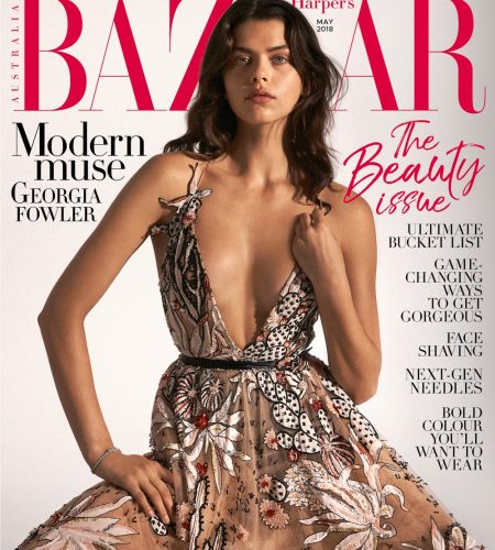 Harper’s Bazaar Australia May 2018 Georgia Fowler by Sylve Colless