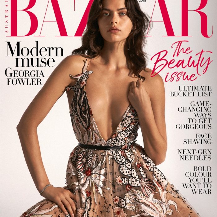 Harper’s Bazaar Australia May 2018 Georgia Fowler by Sylve Colless