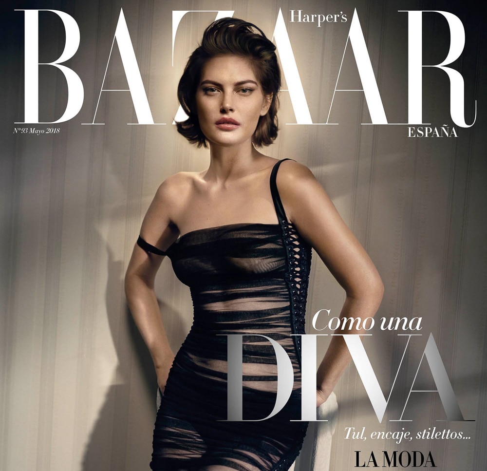 Harper’s Bazaar Spain May 2018 Catherine McNeil by Vincent Peters