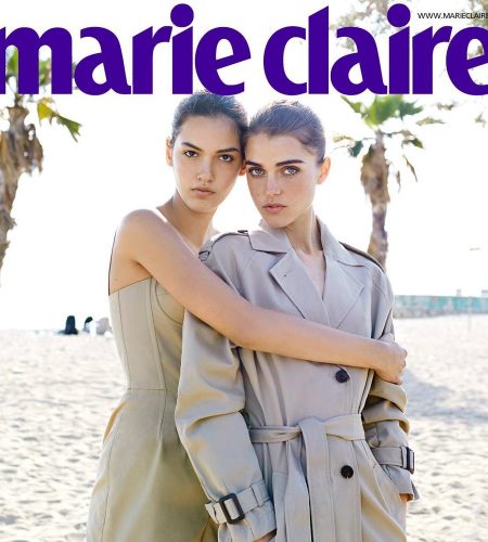 Marie Claire Greece May 2018 Adelaide Sines and Izabelle Dantas by Nikos Papadopoulos