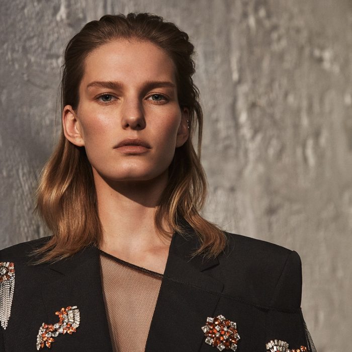 Marie Claire Romania March 2018 Marique Schimmel by Pelle Lannefors