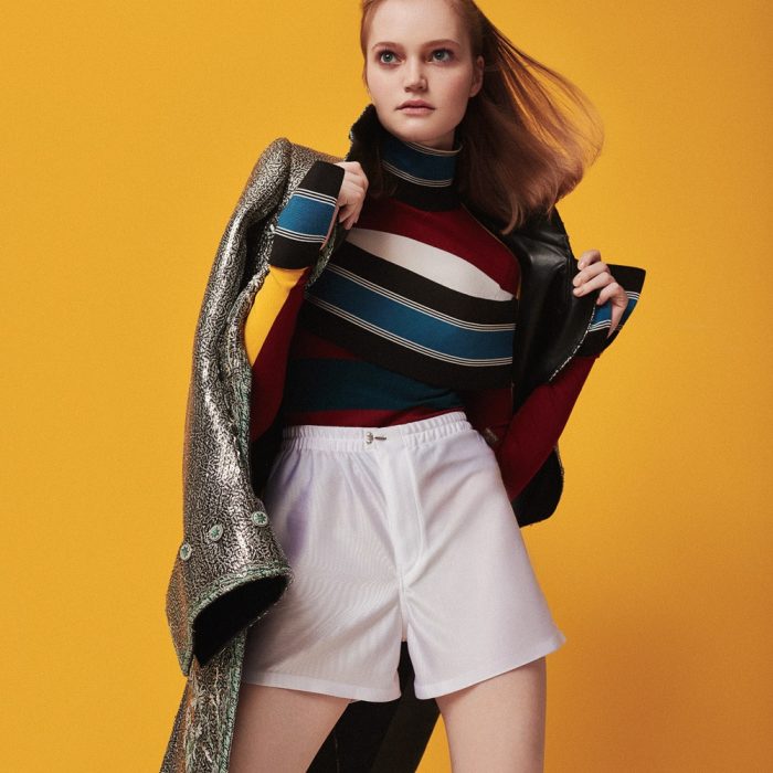 Grazia Germany May 2018 Mia Gruenwald by Andreas Ortner