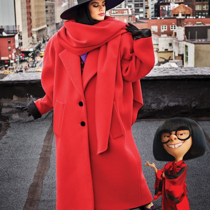Harper’s Bazaar X Disney Pixar with Sara Sampaio by Victor Demarchelier
