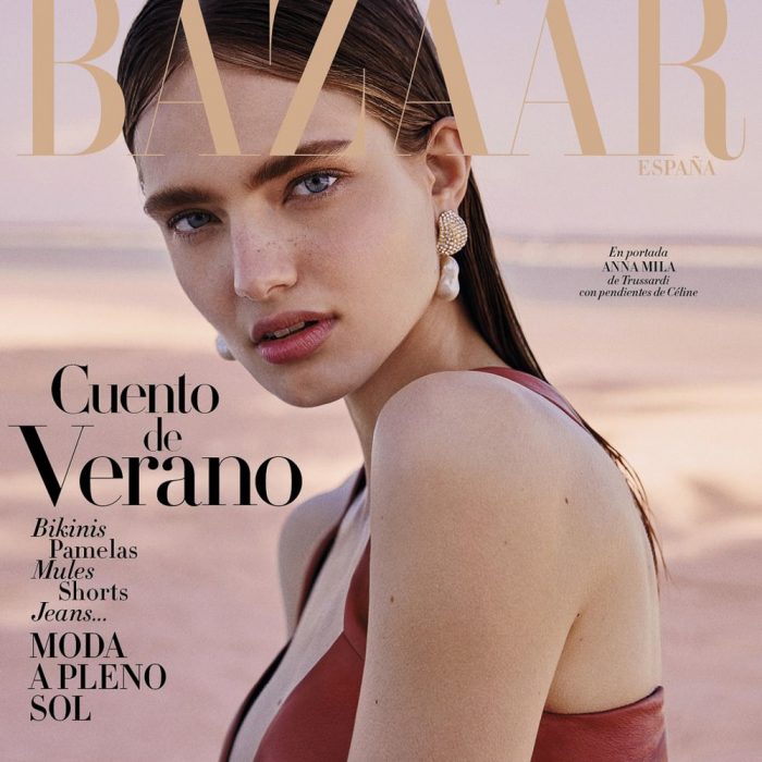 Harper’s Bazaar Spain June 2018 Anna Mila by Rosa Copado