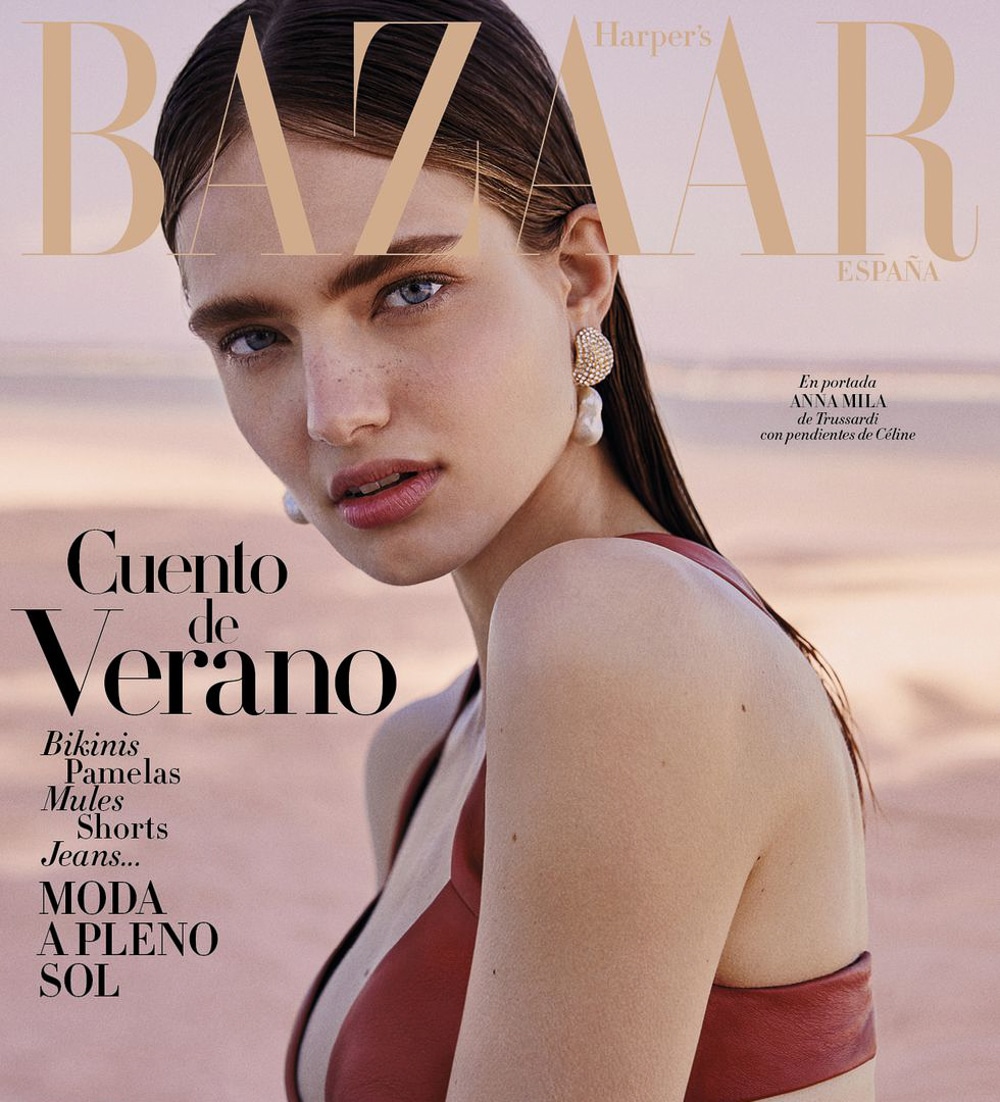 Harper’s Bazaar Spain June 2018 Anna Mila by Rosa Copado