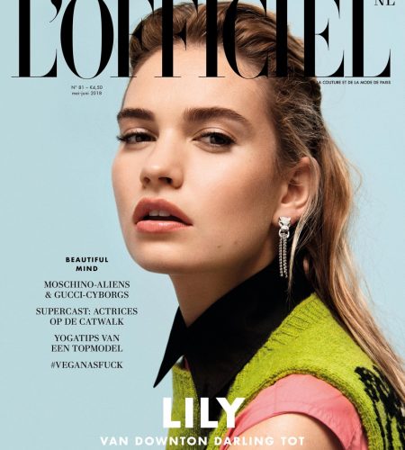 L’Officiel Netherlands June 2018 Lily James by Buzz White