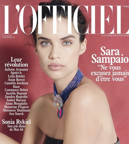 L’Officiel Paris May 2018 Sara Sampaio by Emma Hartvig