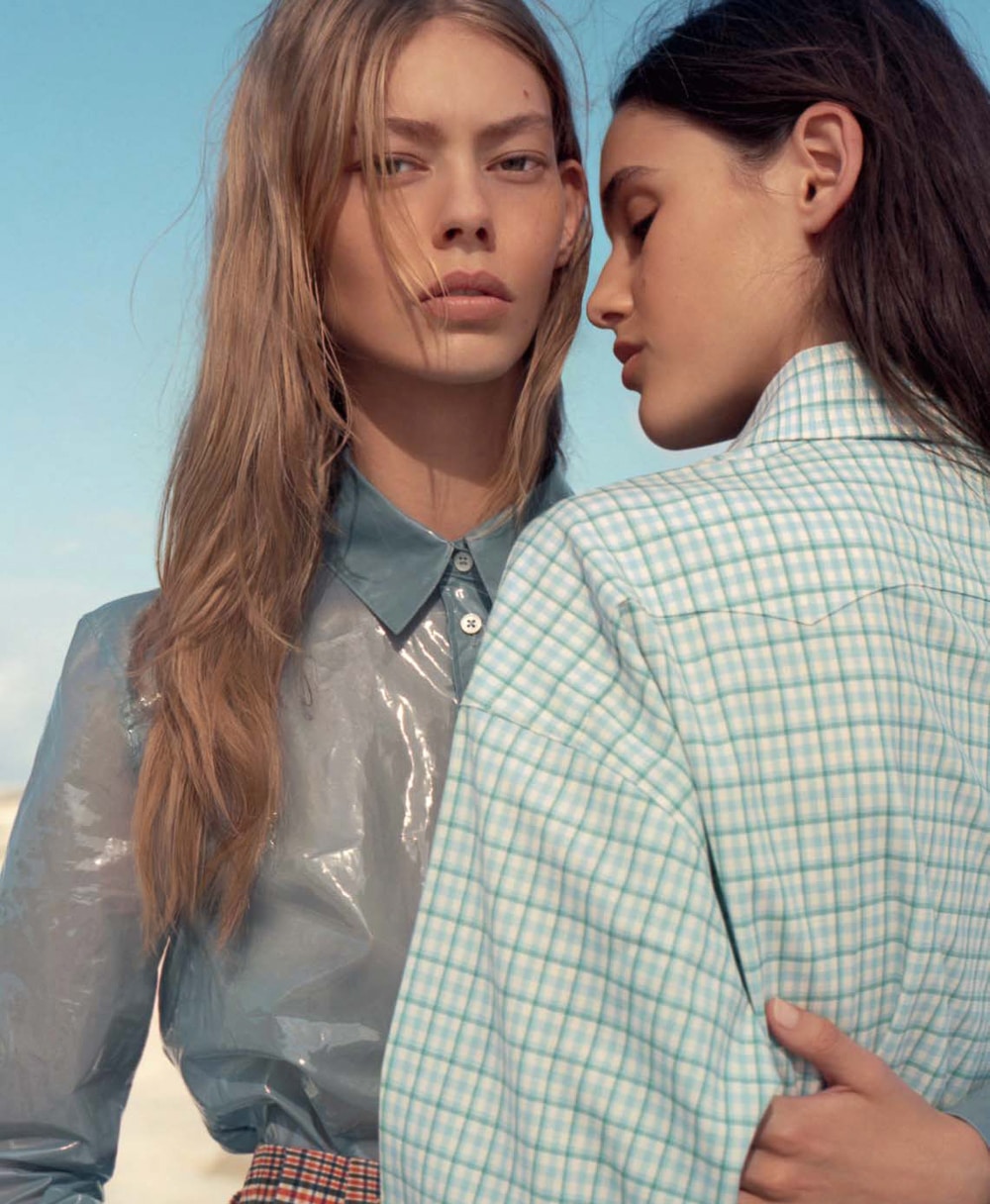 ELLE Australia June 2018 Aleyna FitzGerald & Ondria Hardin by Hannah Scott-Stevenson