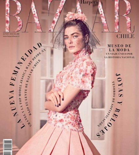 Harper’s Bazaar Chile June 2018 Jessica Hart by Pedro Quintana