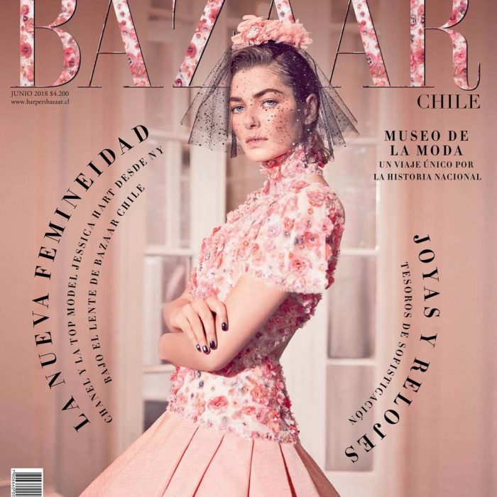 Harper’s Bazaar Chile June 2018 Jessica Hart by Pedro Quintana