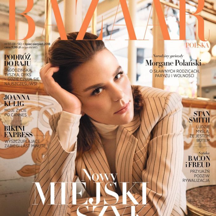 Harper’s Bazaar Poland July 2018 Morgane Polanski by Ina Lekiewicz