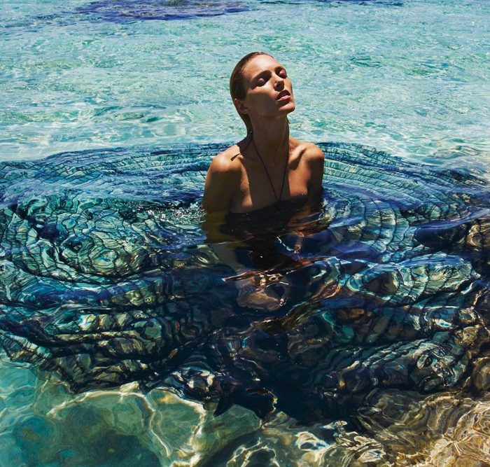 Porter Magazine Summer Escape 2018 Anja Rubik by Mario Sorrenti