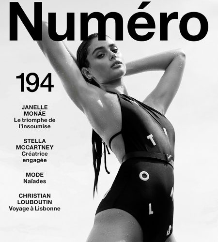 Taylor Hill for Numéro July 2018 by Jacob Sutton