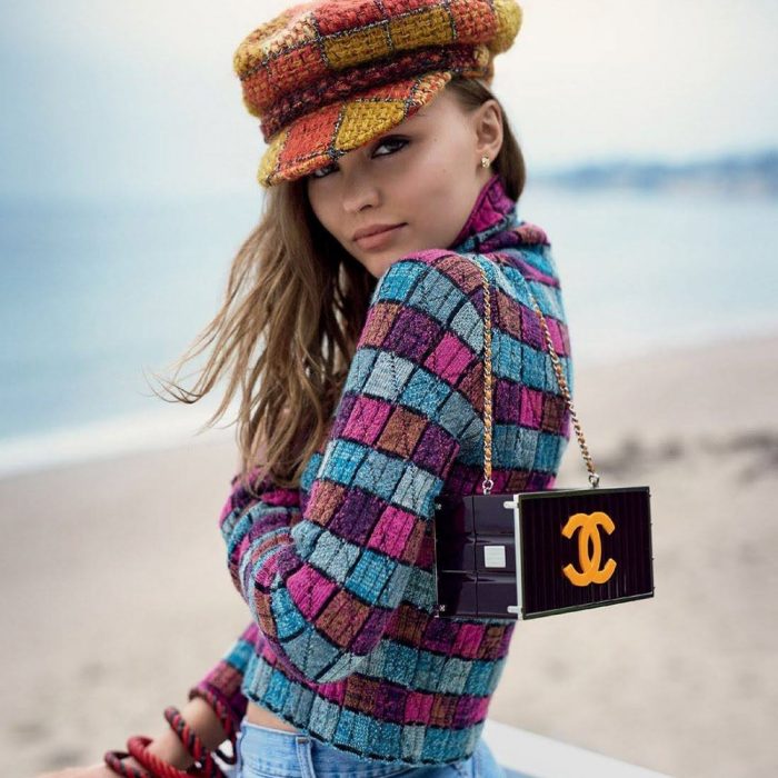 Vogue Russia July 2018 Lily-Rose Depp by Boo George